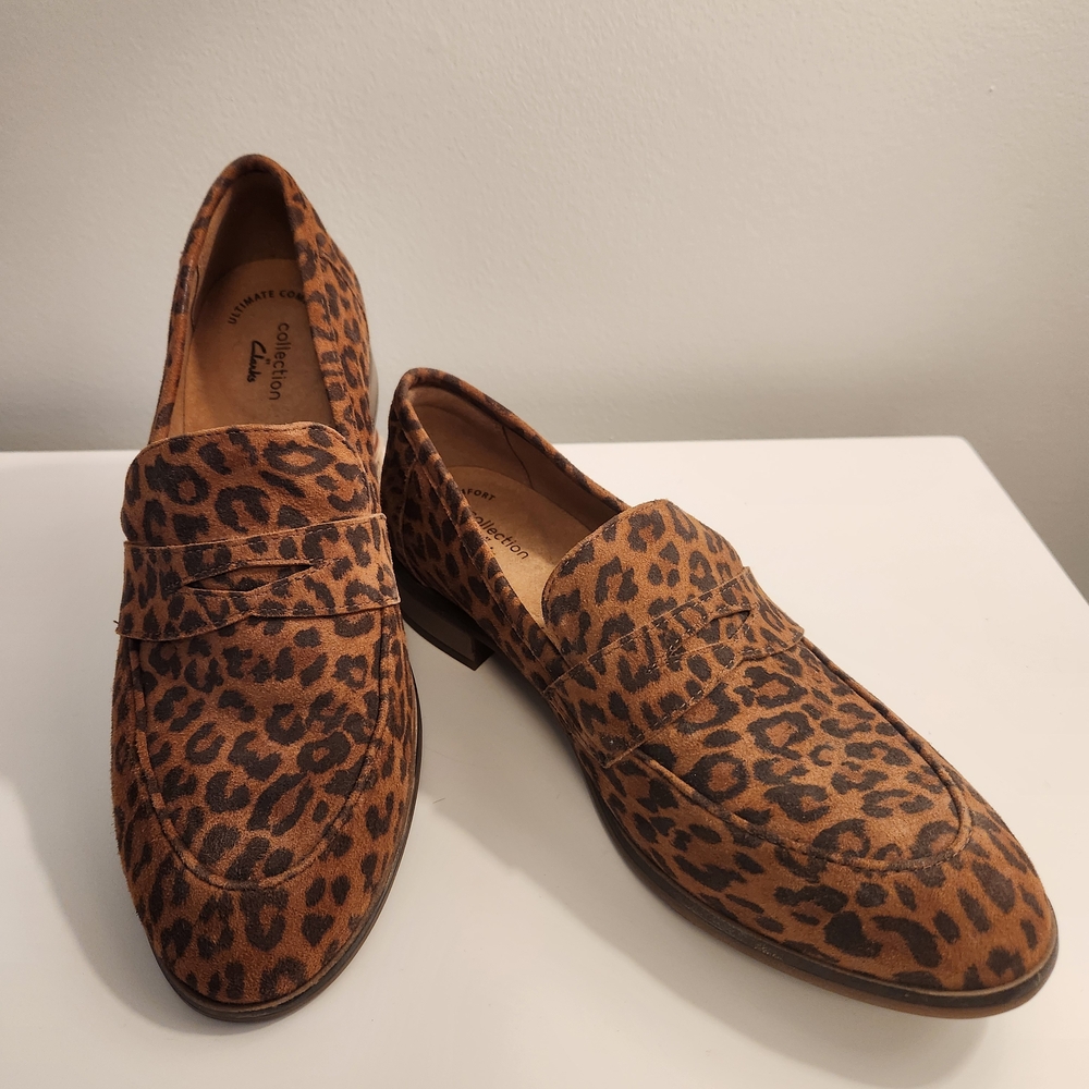 Leopard Print Women's Loafers